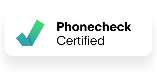 Phonecheck Certified